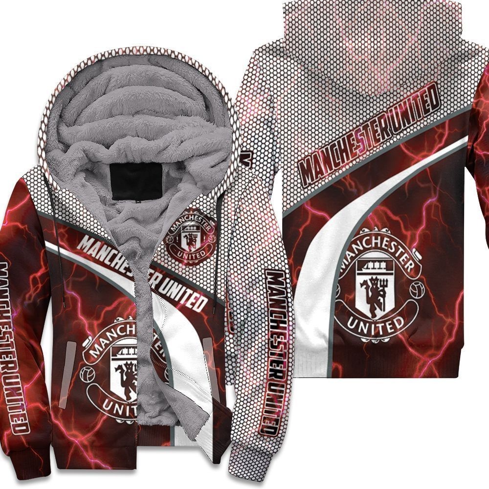 Manchester United Logo For Manucians 3D Unisex Fleece Hoodie