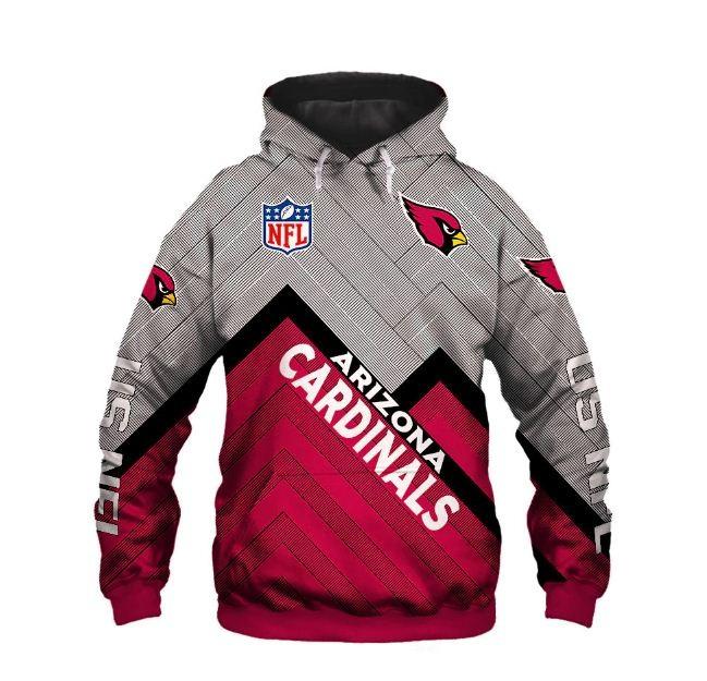 Arizona Cardinals 3D Hoodie For Women