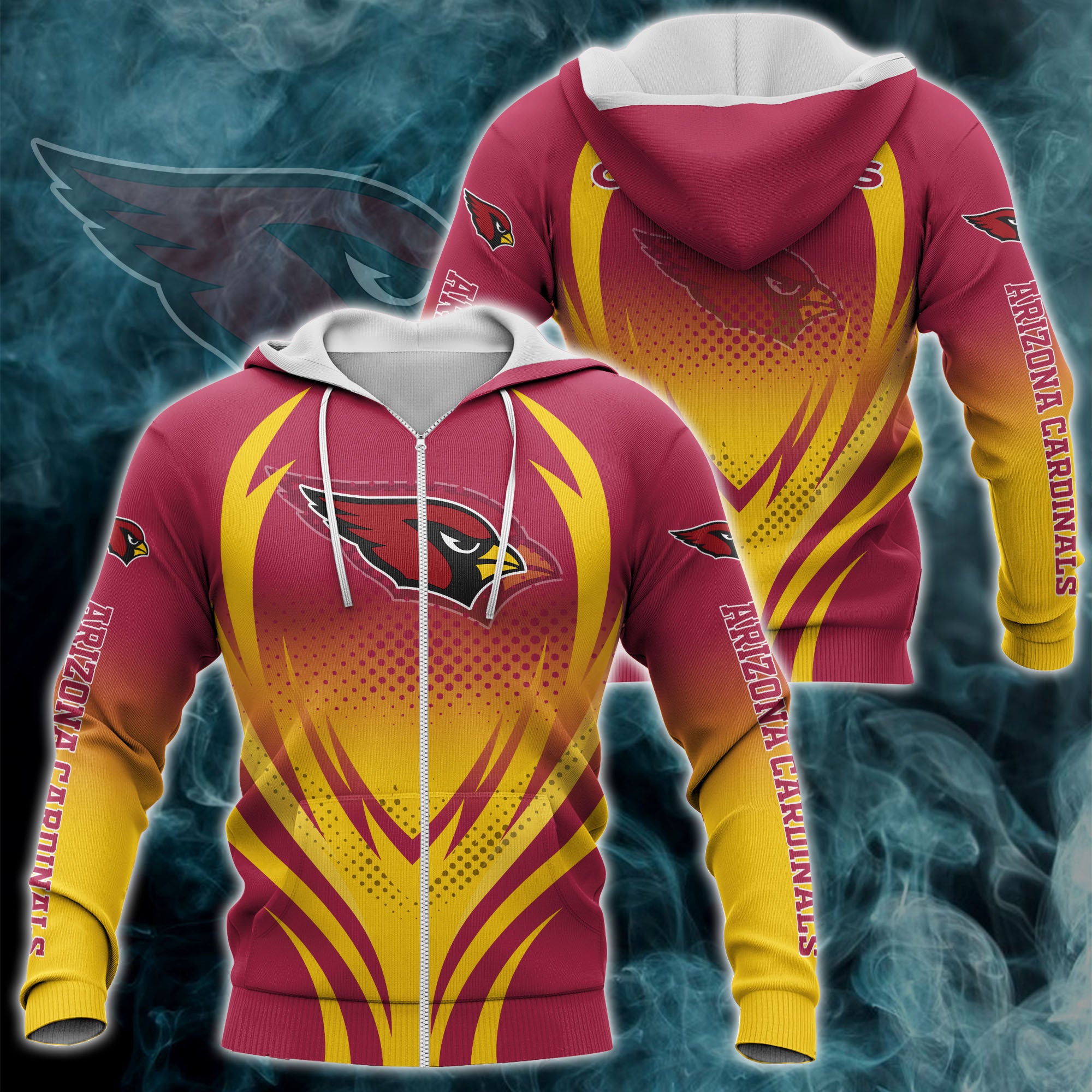 Arizona Cardinals 3D Hoodie For Men