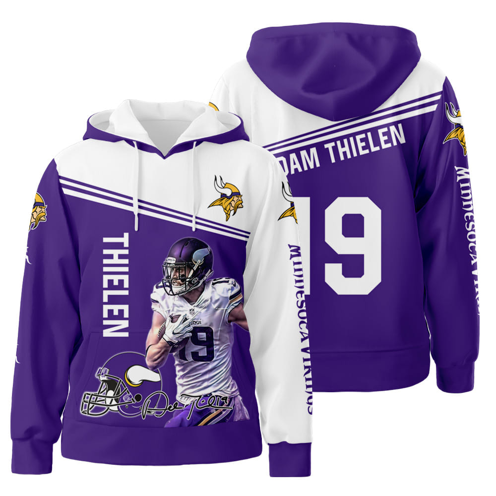 Adam Thielen Minnesota Vikings Hoodie