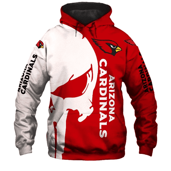 Arizona Cardinals Punisher Unisex Hoodie