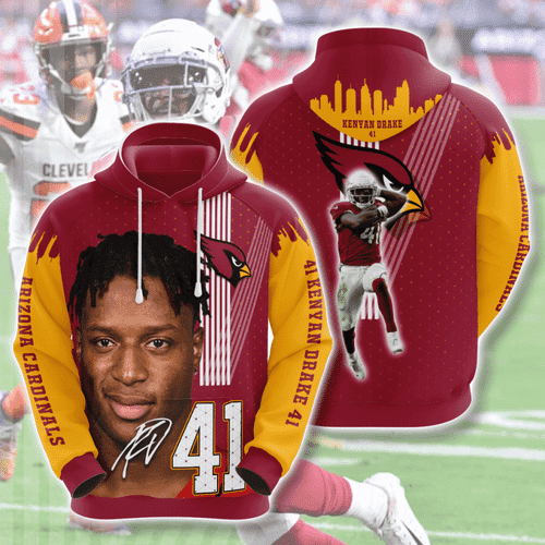 Arizona Cardinals kenyan drake Hoodie