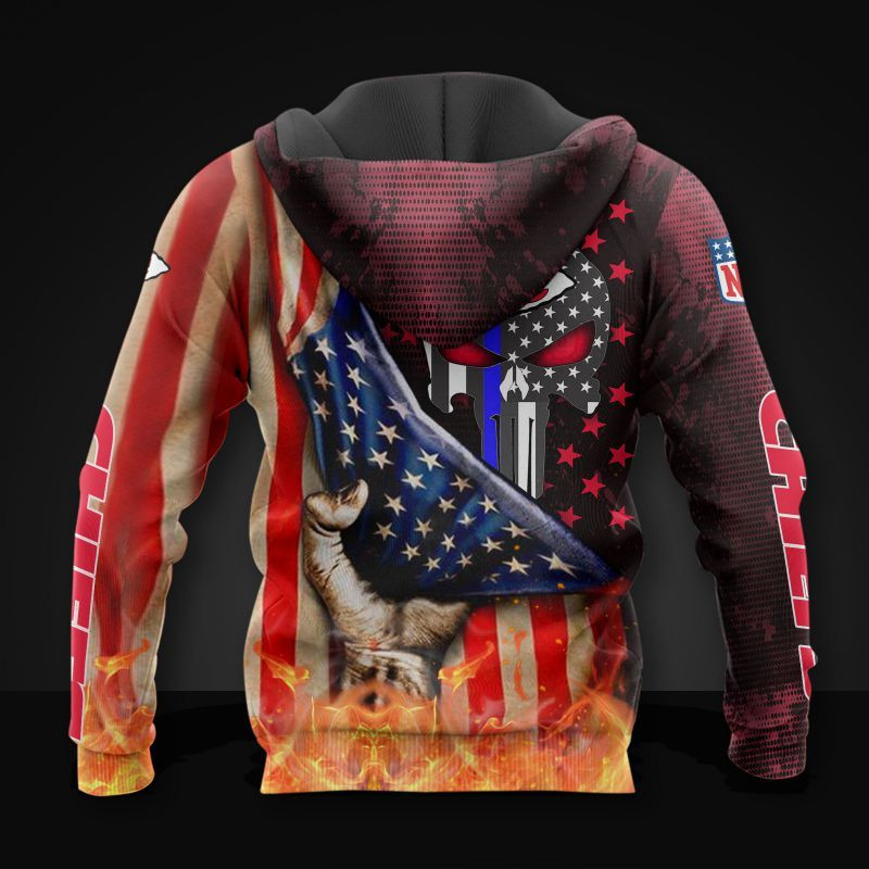 3D Hoodie All Over Print Apparel Kansas City Chiefs