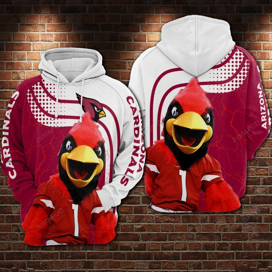 Arizona Cardinals Football Mascot Hoodie