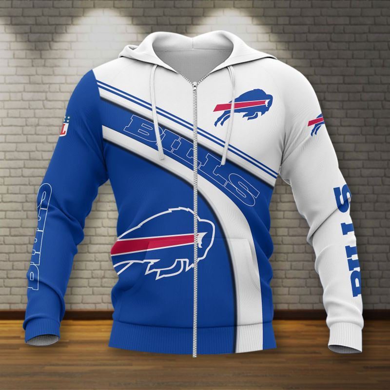 3D Hoodie All Over Print Apparel Buffalo Bills