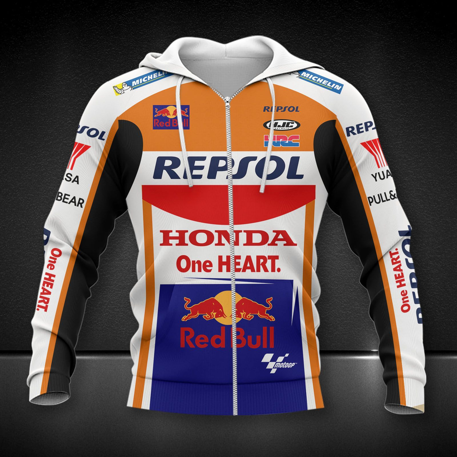 3D Hoodie All Over Print Apparel Repsol Honda Team