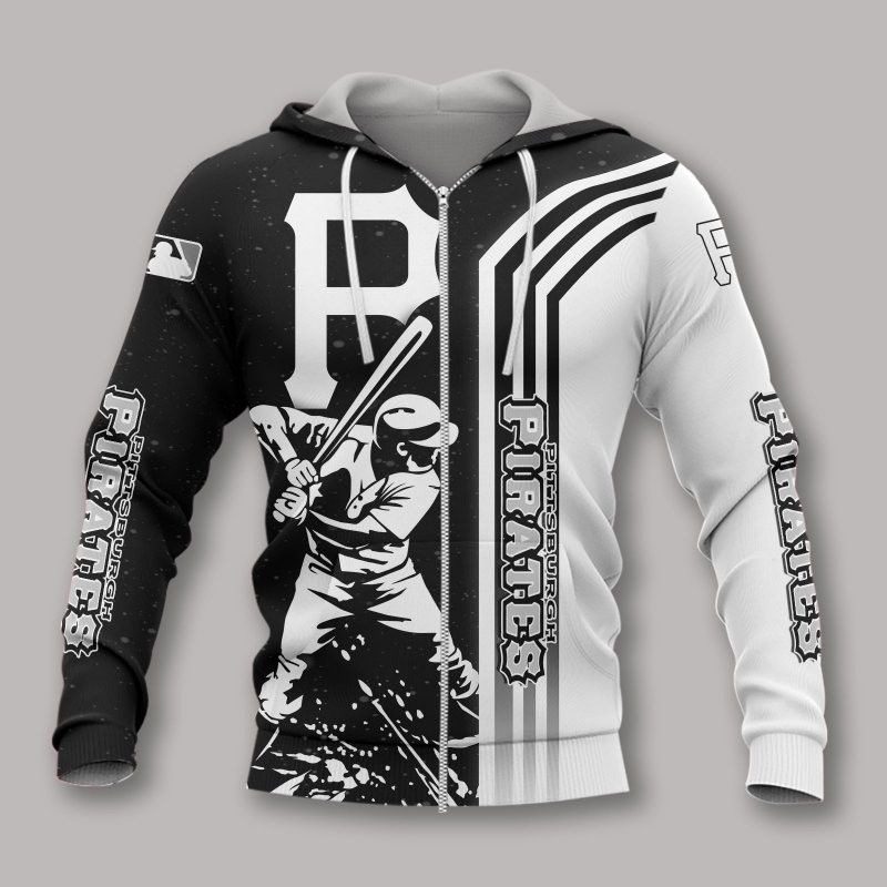3D Hoodie All Over Print Apparel Pittsburgh Pirates