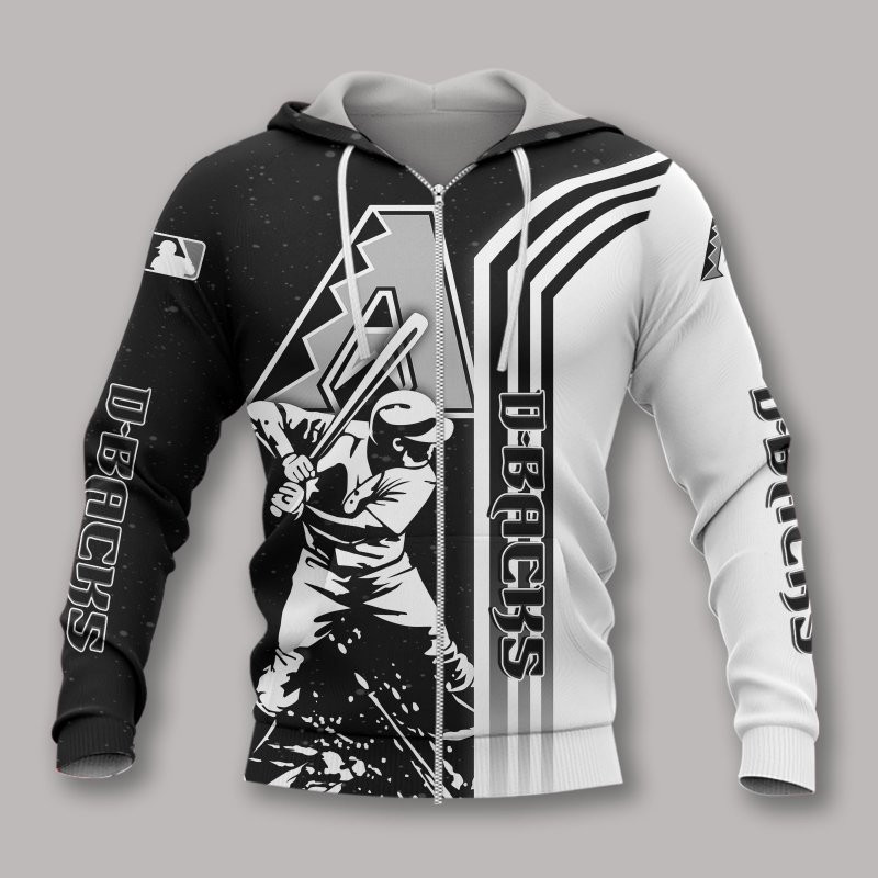 3D Hoodie All Over Print Apparel Arizona Diamondbacks