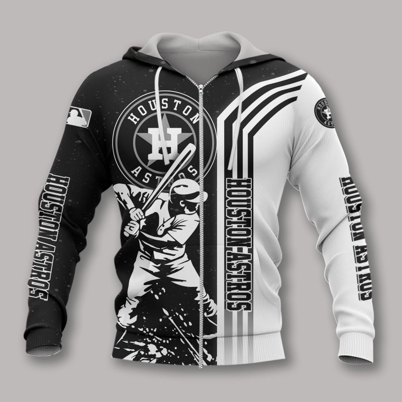 3D Hoodie All Over Print Apparel Houston Astros