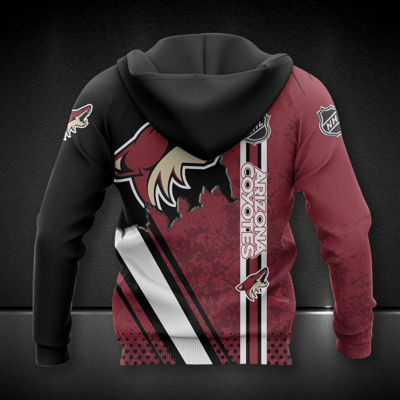 Arizona Coyotes 3D Hoodie All Over Print Apparel