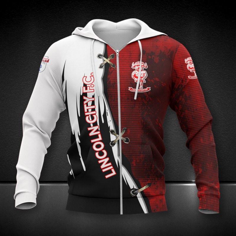 3D Hoodie All Over Print Apparel Lincoln City F.C