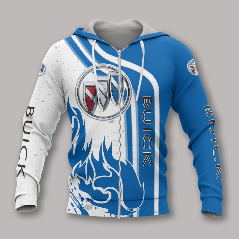 3D Hoodie All Over Print Apparel BUICK