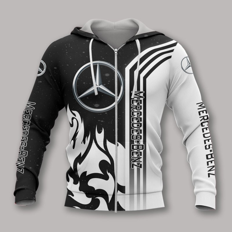 3D Hoodie All Over Print Apparel Mercedes-Benz