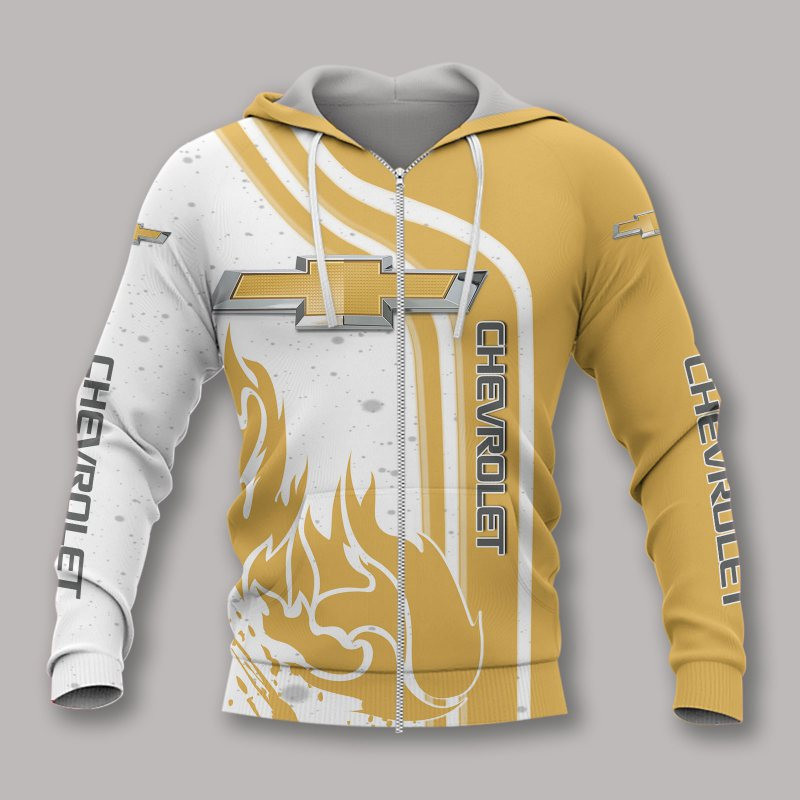 3D Hoodie All Over Print Apparel Chevrolet