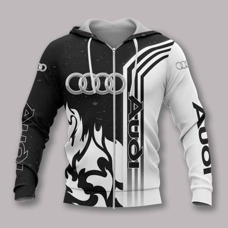 3D Hoodie All Over Print Apparel Audi