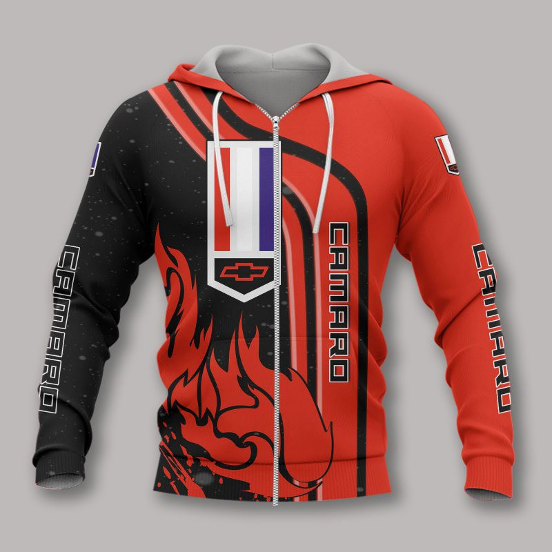 3D Hoodie All Over Print Apparel Chevrolet Camaro