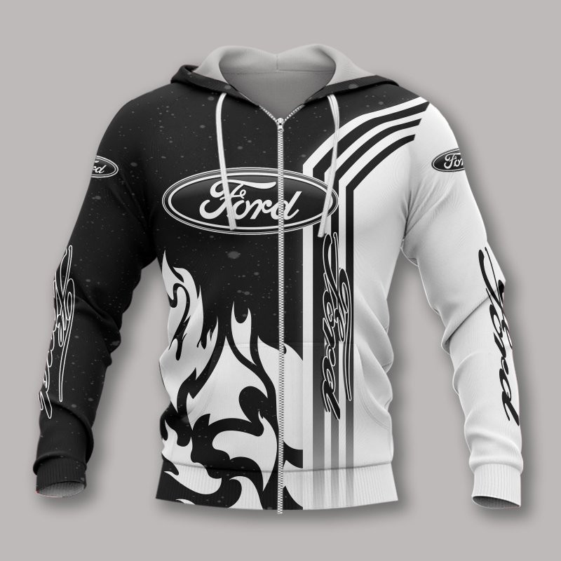 3D Hoodie All Over Print Apparel Ford