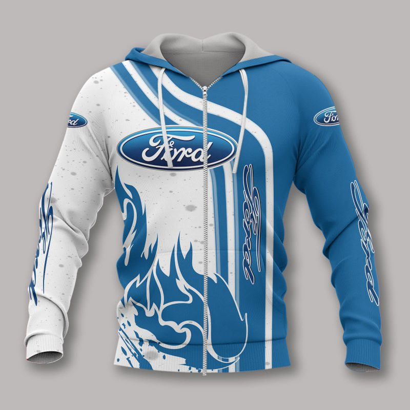 3D Hoodie All Over Print Apparel Ford