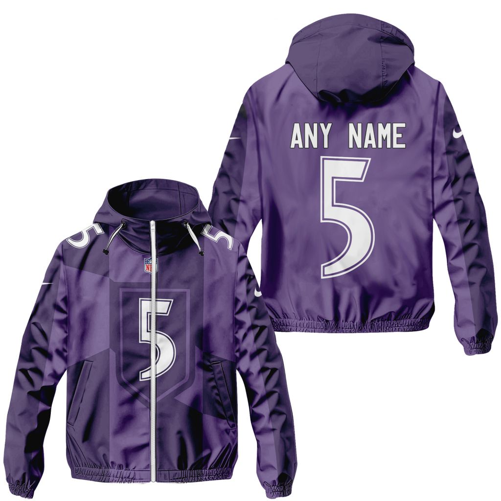 Baltimore Ravens 2025 City Edition Windbreaker Jacket