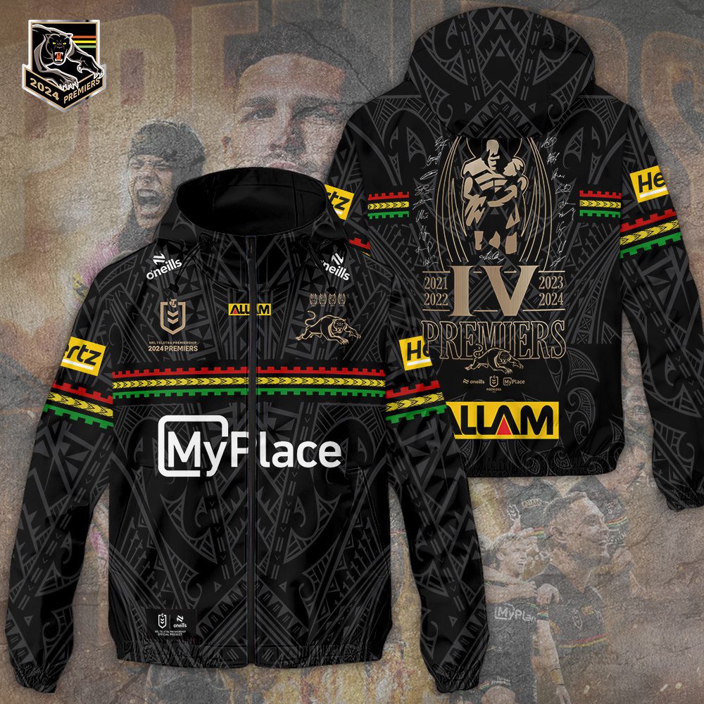 Penrith Panthers 3D Windbreaker Jacket