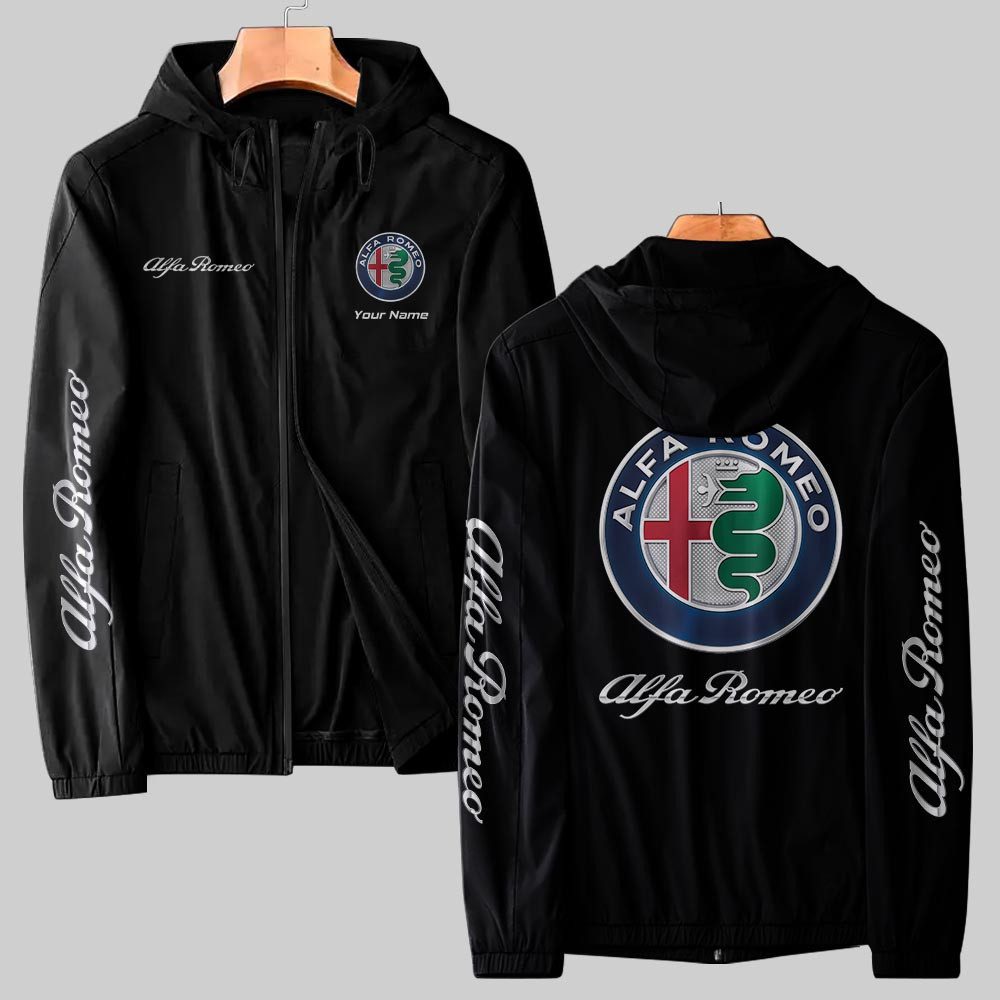 Alfa Romeo Outdoor Windbreaker Jacket For men