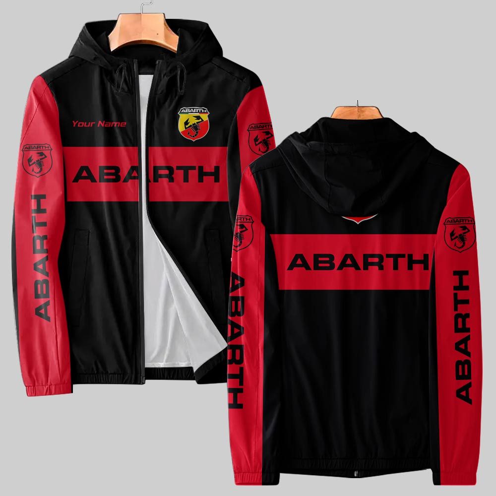 Abarth Casual Windbreaker Jacket