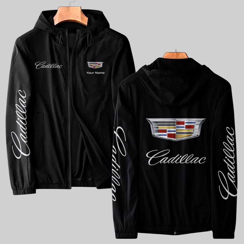 Cadillac Outdoor Windbreaker Jacket For men