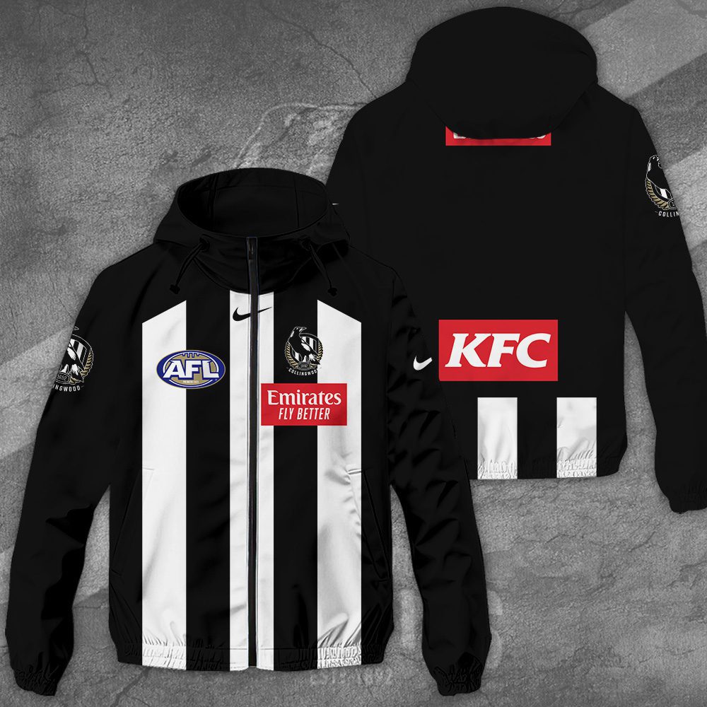 Collingwood FC 3D Windbreaker Jacket