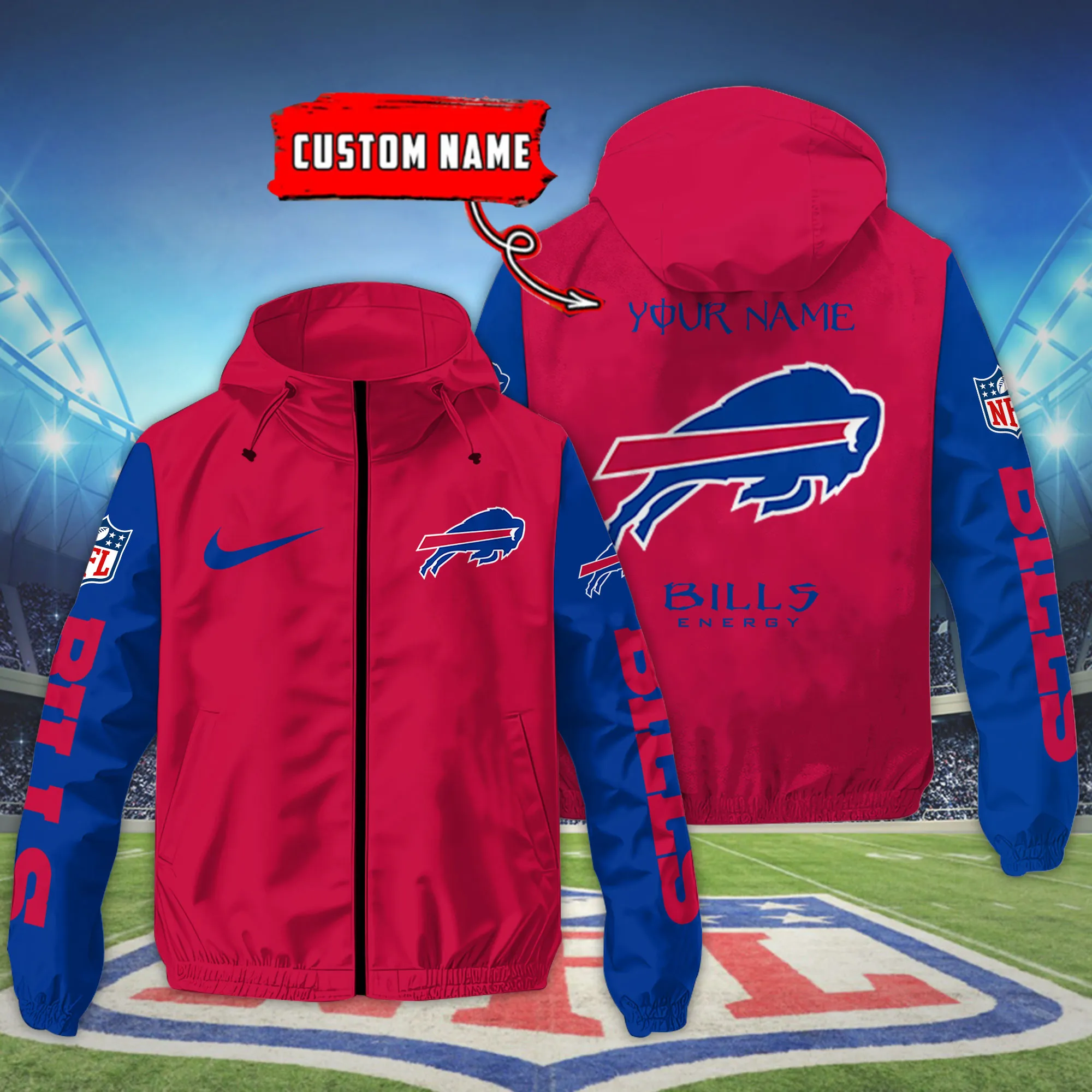 Buffalo Bills Outdoor Jacket For Women