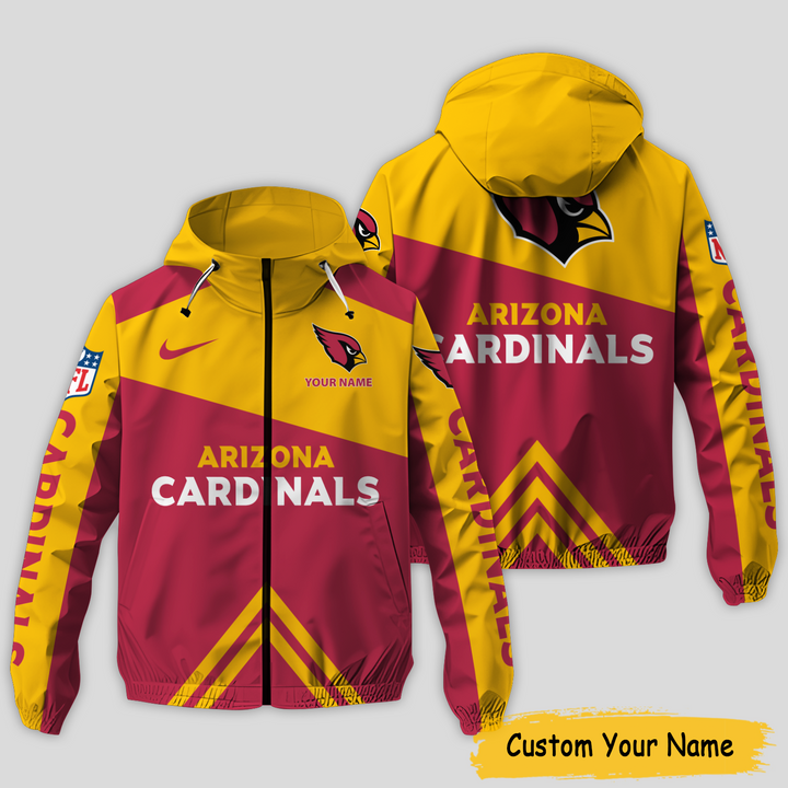 Arizona Cardinals Windbreaker Jacket For Men