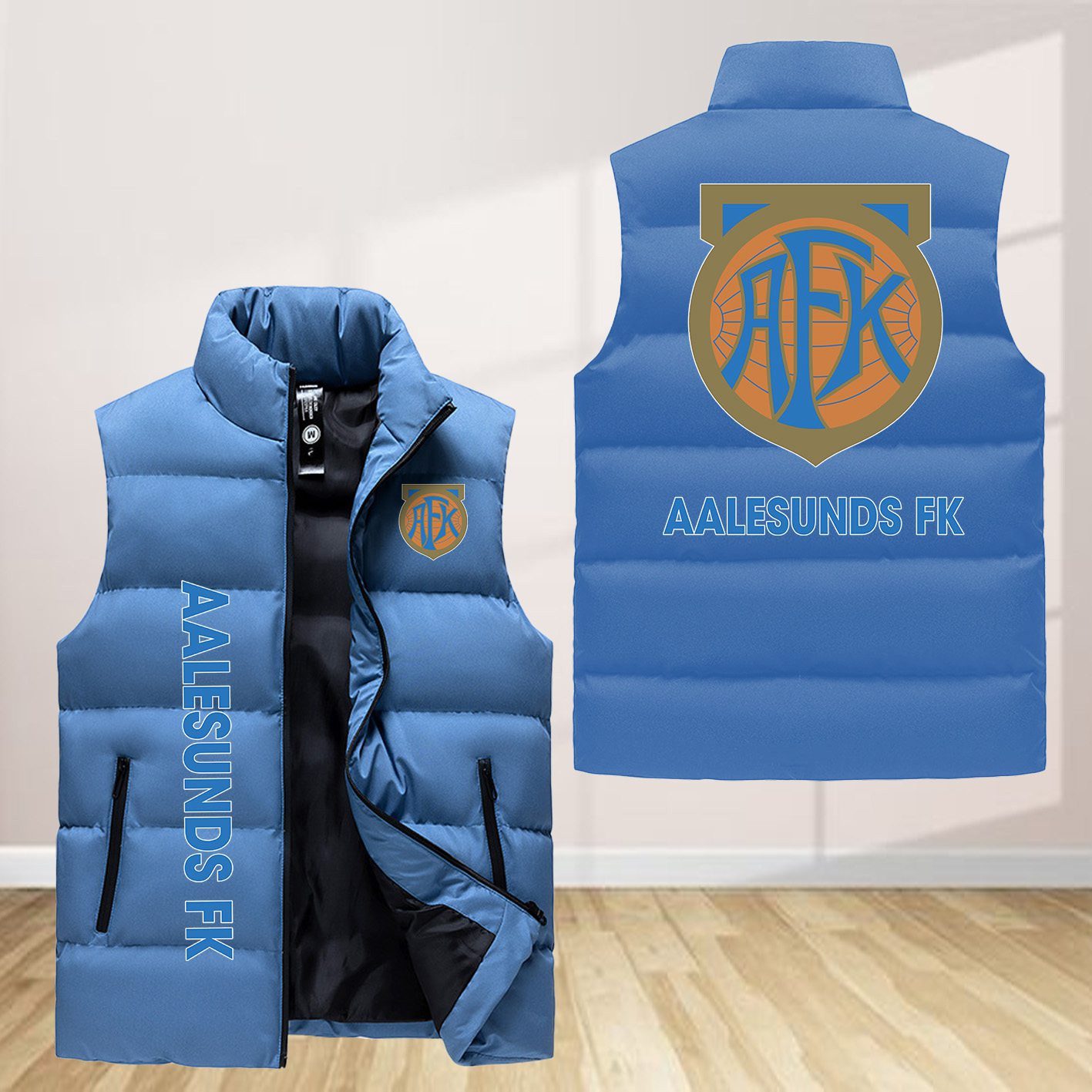 Aalesunds Fotballklubb Sleeveless Down Jacket Sleeveless Vest