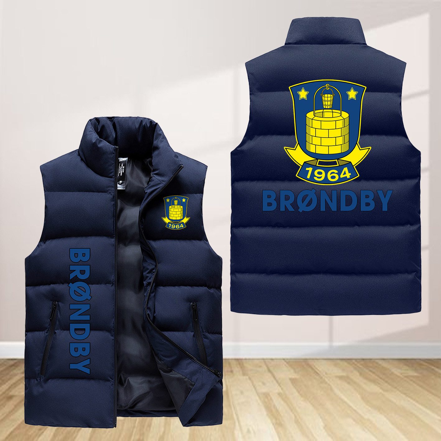Brondby If Sleeveless Down Jacket Sleeveless Vest