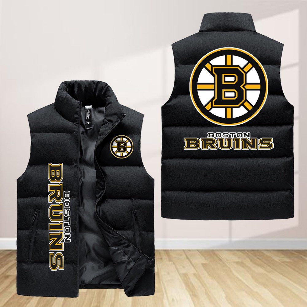 Boston Bruins Sleeveless Down Jacket Sleeveless Vest
