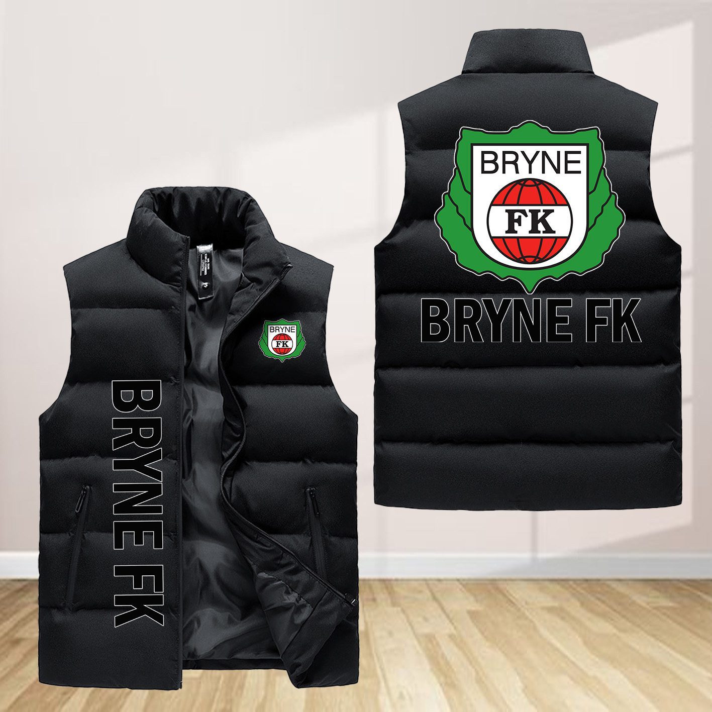 Bryne Fk Sleeveless Down Jacket Sleeveless Vest