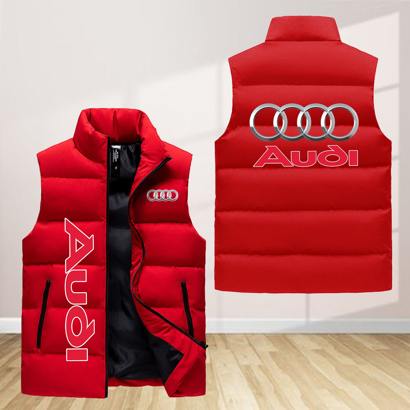 Audi Sleeveless Down Jacket Sleeveless Vest