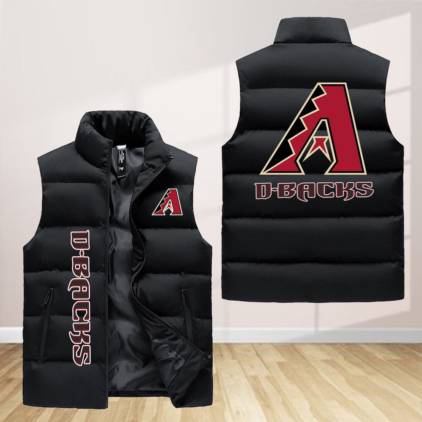 Arizona Diamondbacks Sleeveless Down Jacket Sleeveless Vest