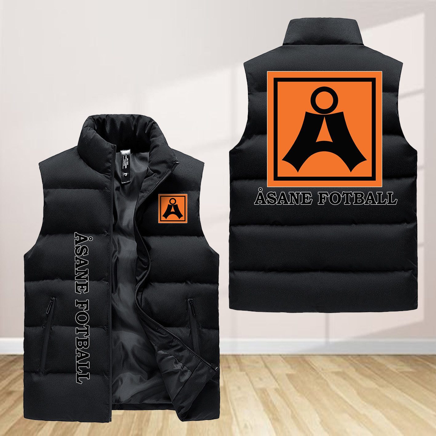 Asane Fotball Sleeveless Down Jacket Sleeveless Vest
