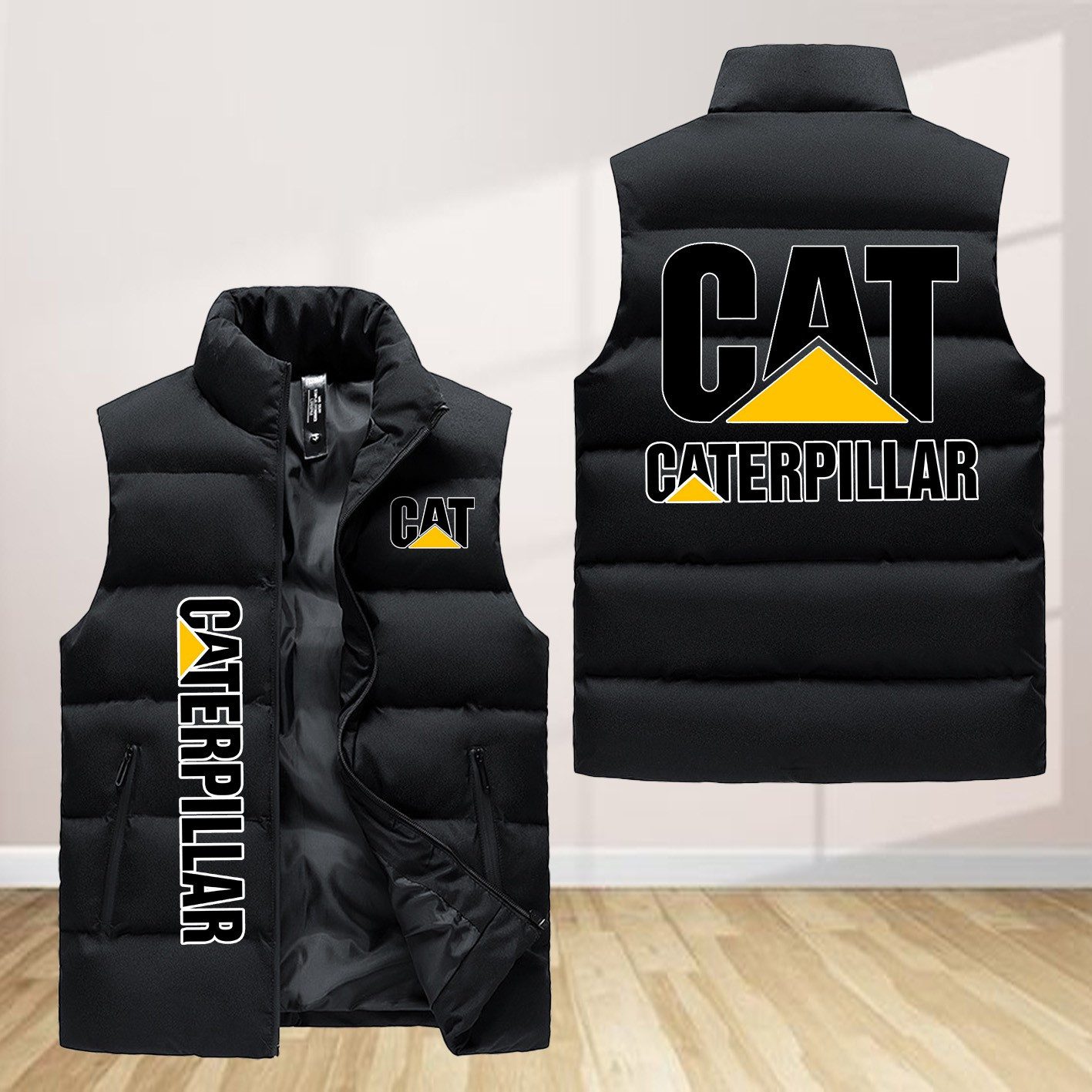 Caterpillar Sleeveless Down Jacket Sleeveless Vest