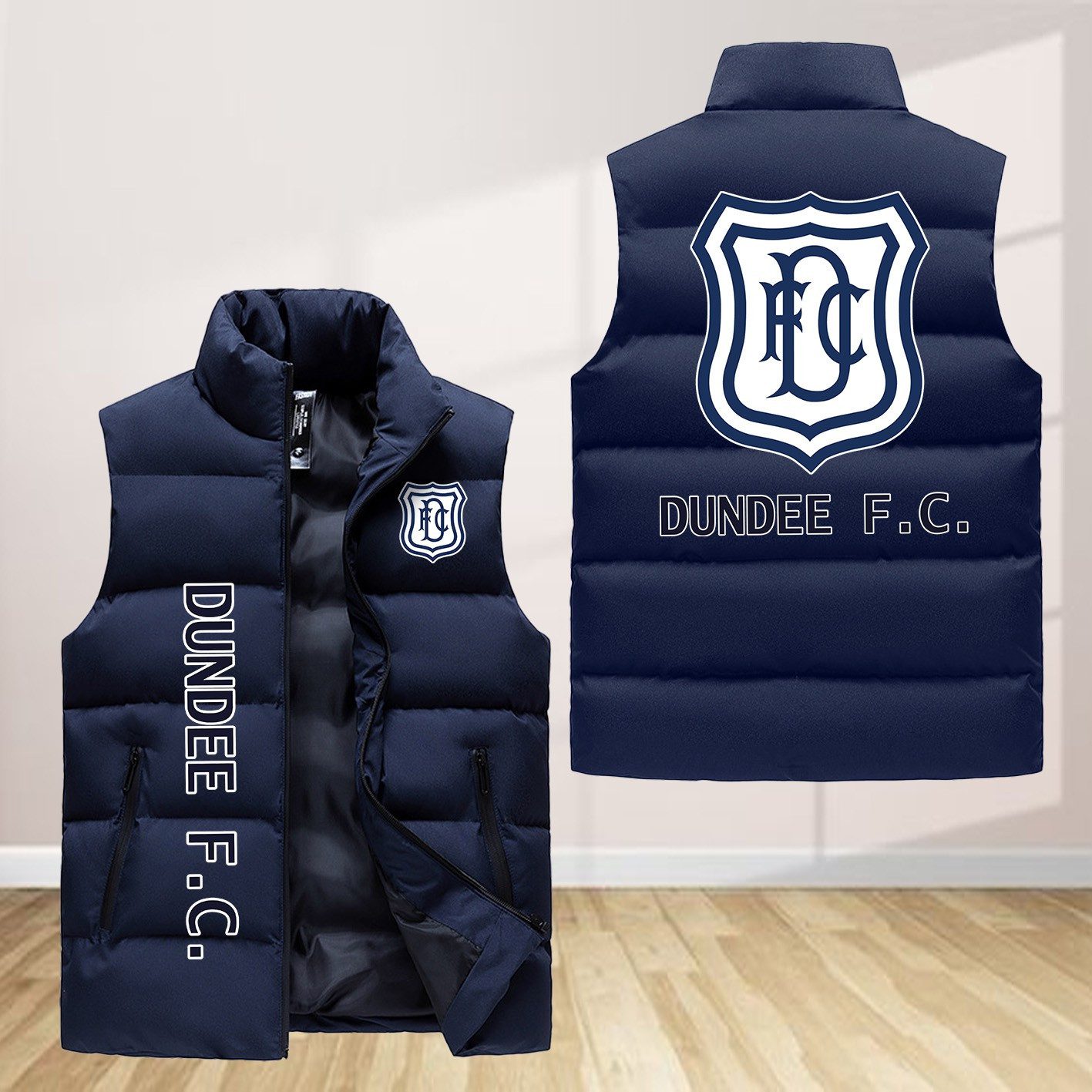 Dundee F.C Sleeveless Down Jacket Sleeveless Vest