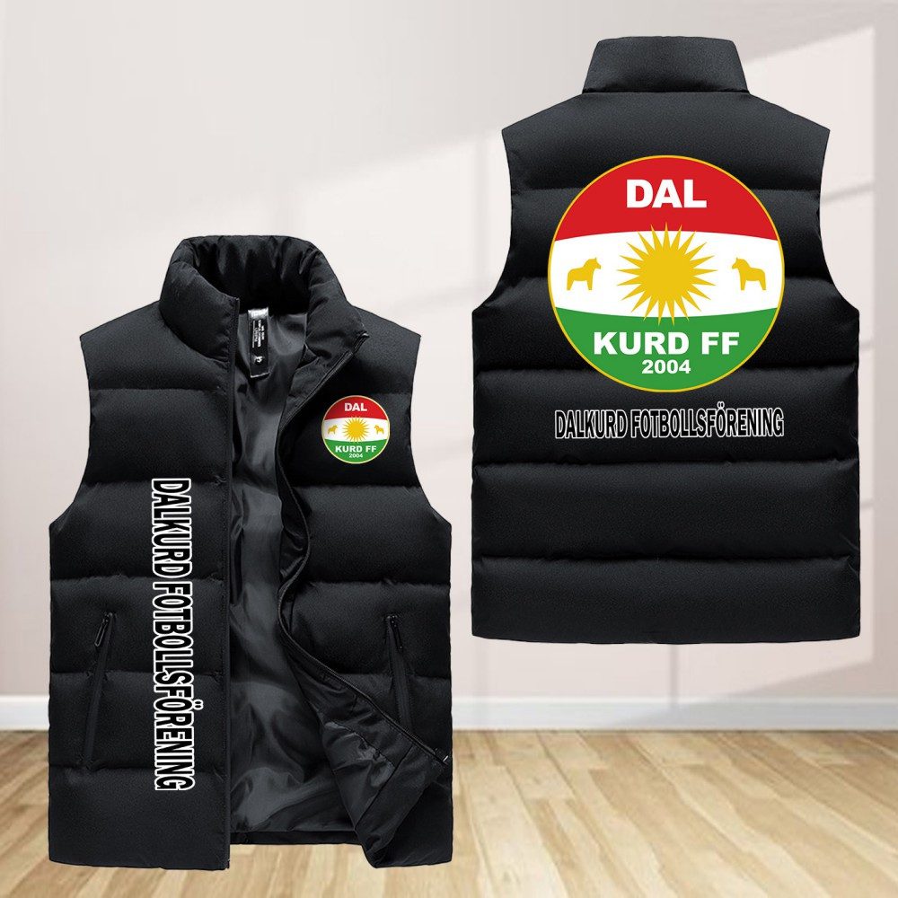 Dalkurd Fotbollsforening Sleeveless Down Jacket Sleeveless Vest