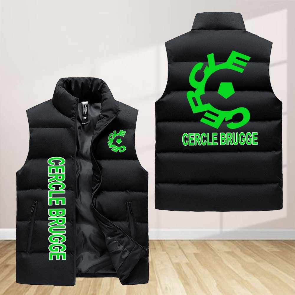Cercle Brugge K.Sv Sleeveless Down Jacket Sleeveless Vest