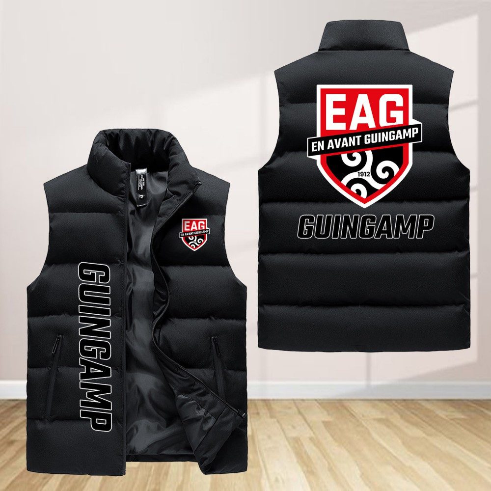 En Avant Guingamp Sleeveless Down Jacket Sleeveless Vest