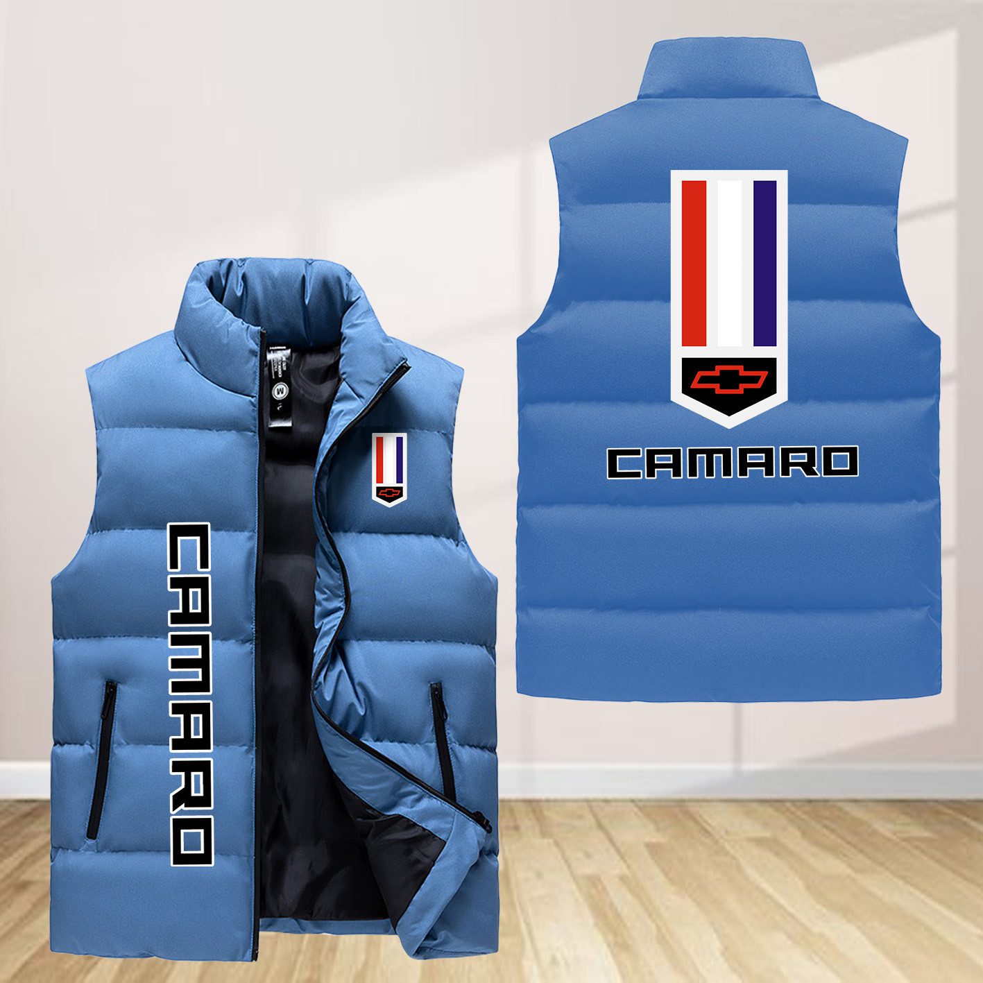Chevrolet Camaro Sleeveless Down Jacket Sleeveless Vest