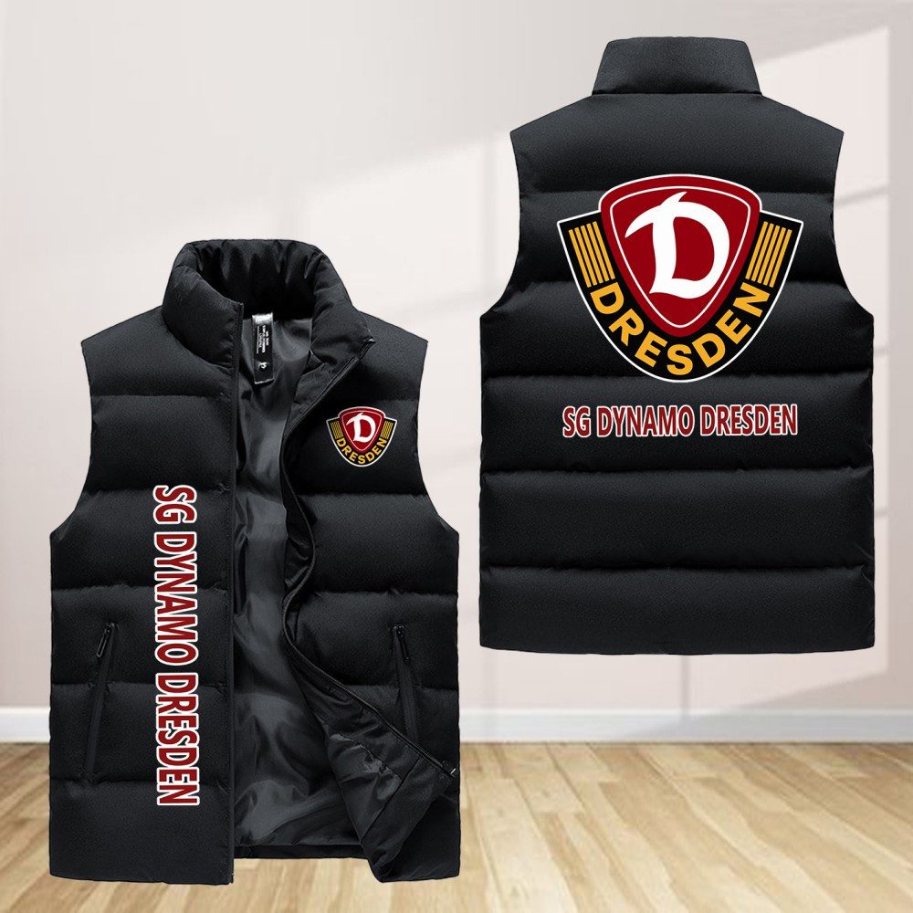Dynamo Dresden Sleeveless Down Jacket Sleeveless Vest