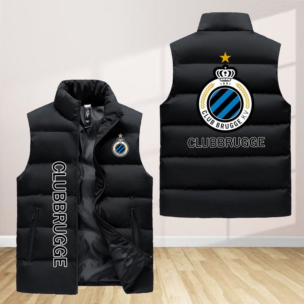 Club Brugge Kv Sleeveless Down Jacket Sleeveless Vest