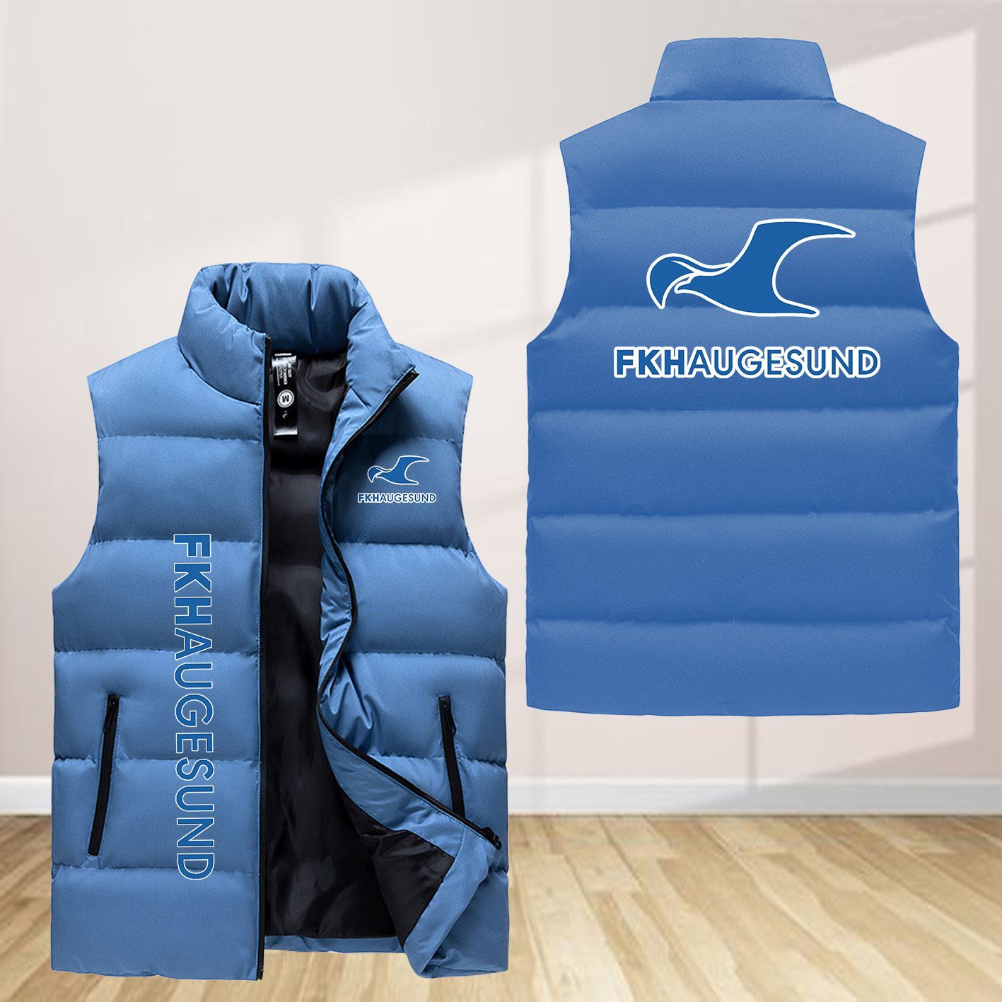 Fotballklubben Haugesund Sleeveless Down Jacket Sleeveless Vest
