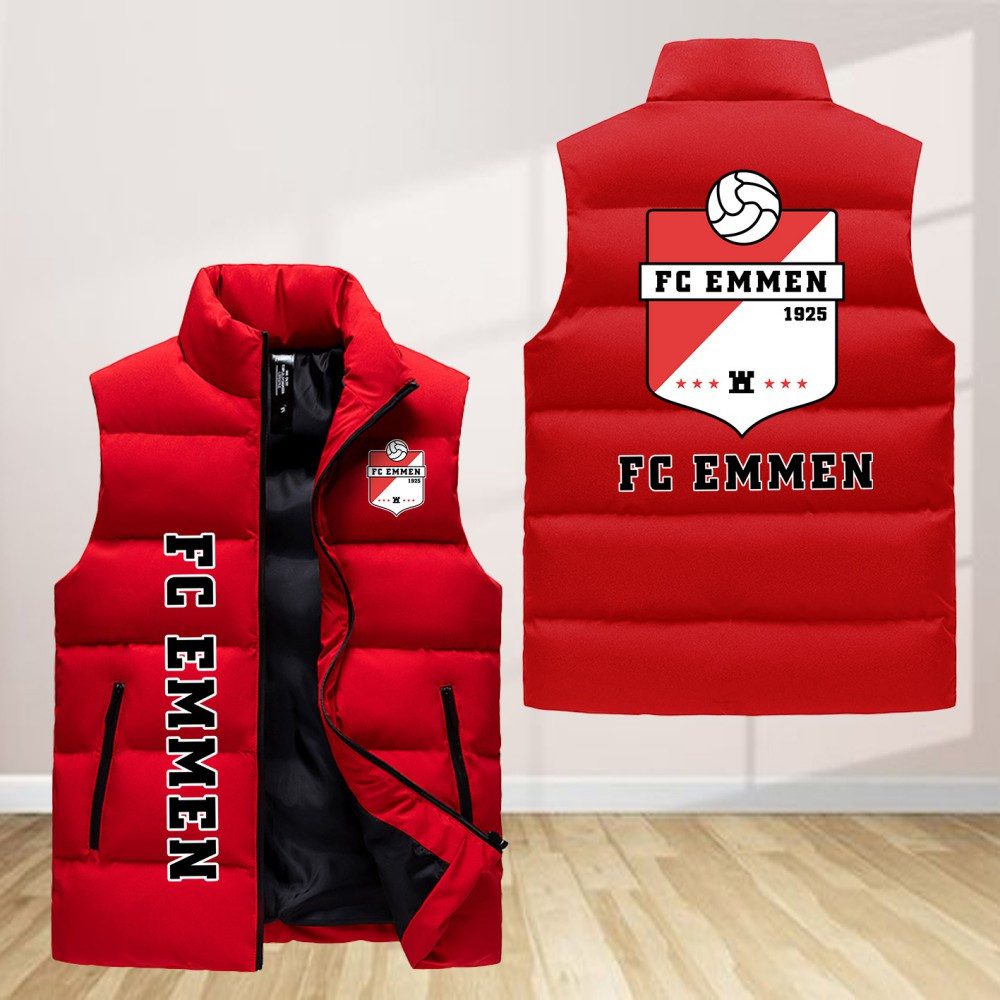 Fc Emmen Sleeveless Down Jacket Sleeveless Vest