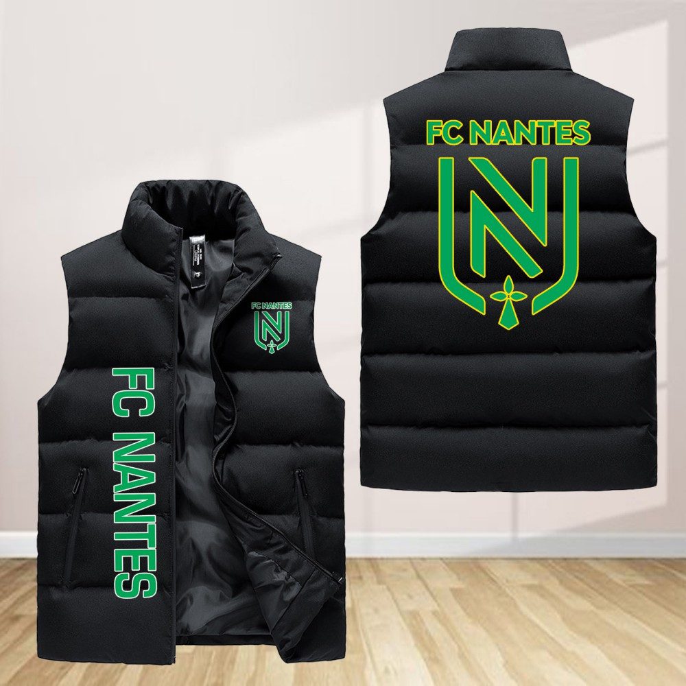 Fc Nantes Sleeveless Down Jacket Sleeveless Vest