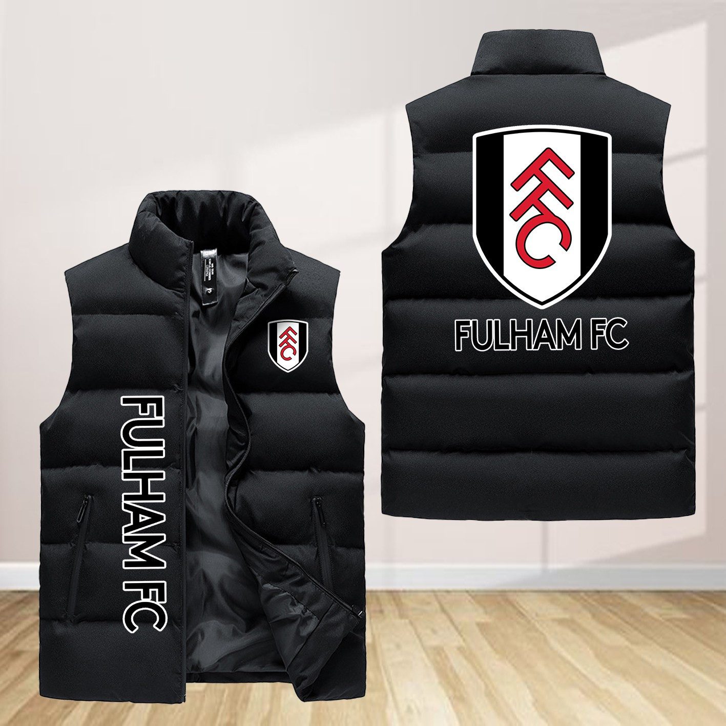 Fulham F.C Sleeveless Down Jacket Sleeveless Vest
