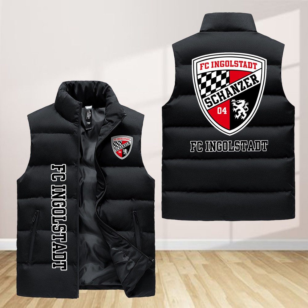 Fc Ingolstadt Sleeveless Down Jacket Sleeveless Vest